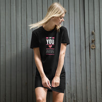 LOVE YOU MOM- Robe t-shirt en coton bio